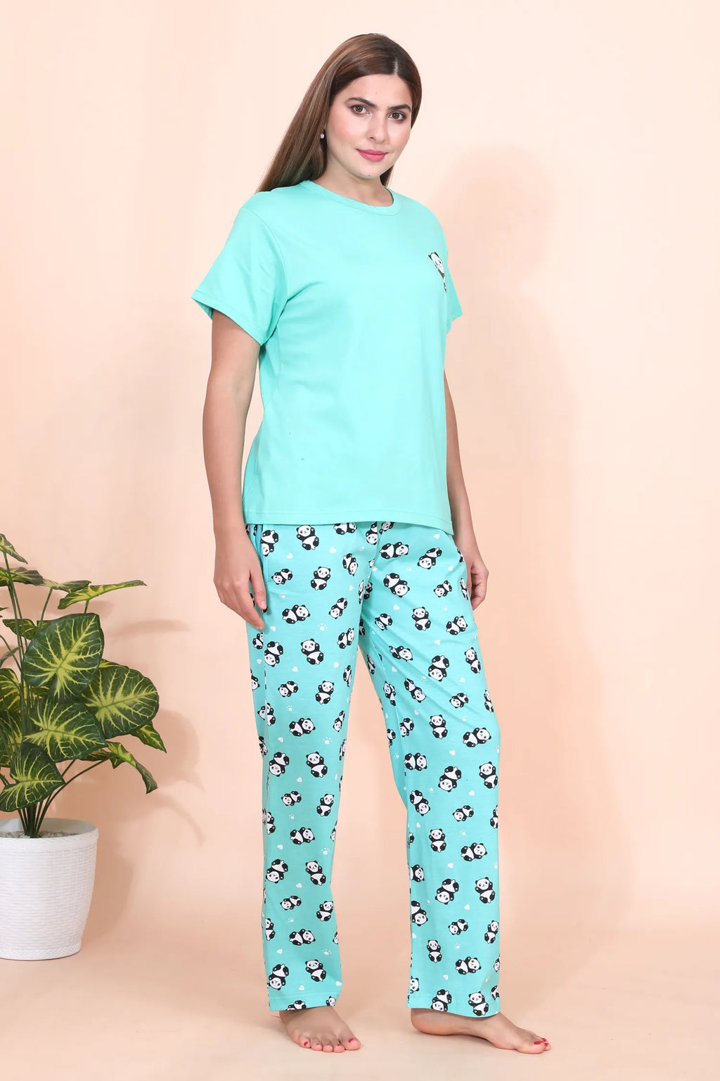 Velure Fashionable Panda Pajama Set