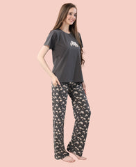 Velure Playful Polar Bear Printed Pajama Set