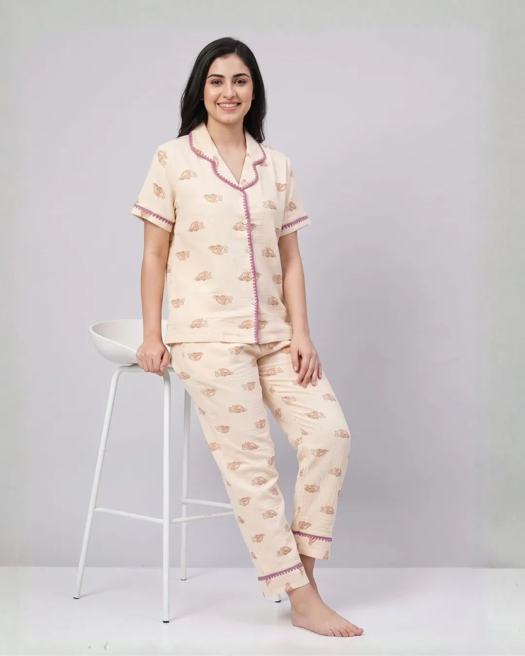 Velure Cozy Cuddly Teddy Night Suit