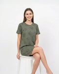 Velure Matcha Cupcake Short Nighty