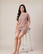 Velure Minimal Luxe Shorts Set