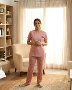 Velure Pleasant Playful Floral Pajama Set