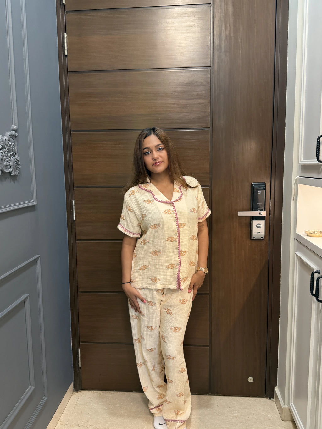 Velure Cozy Cuddly Teddy Night Suit