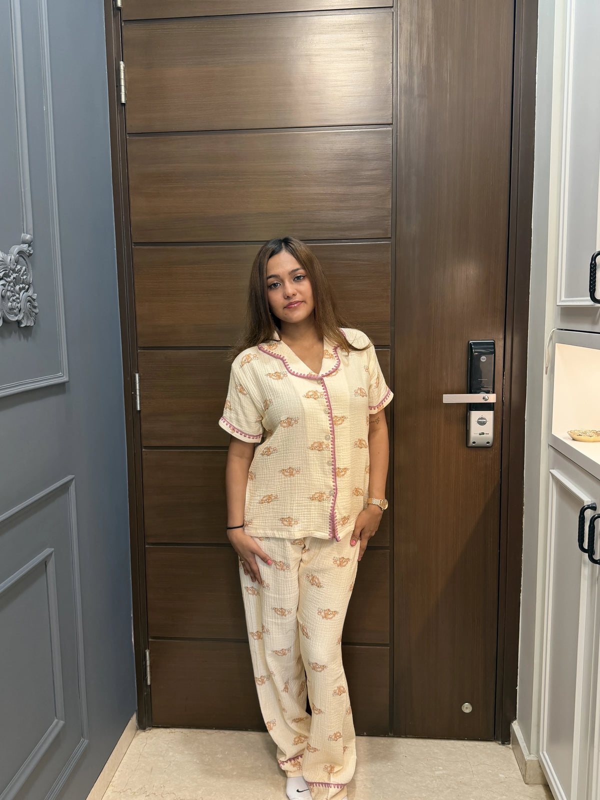 Velure Cozy Cuddly Teddy Night Suit