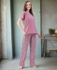 Velure Playful Panda Printed Pajama Set