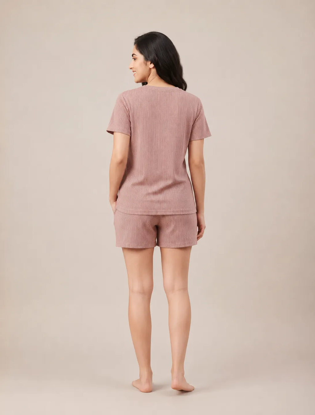 Velure Minimal Luxe Shorts Set
