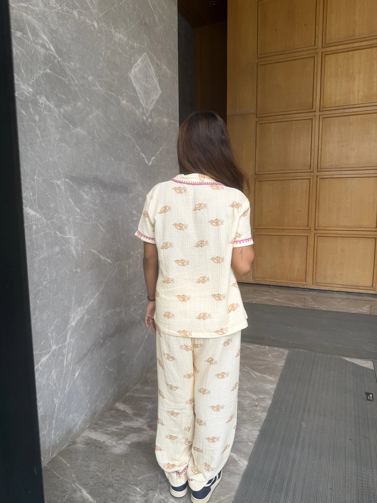 Velure Cozy Cuddly Teddy Night Suit
