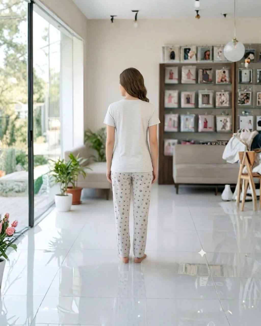 Velure Amazing Floral Print Pajama Set