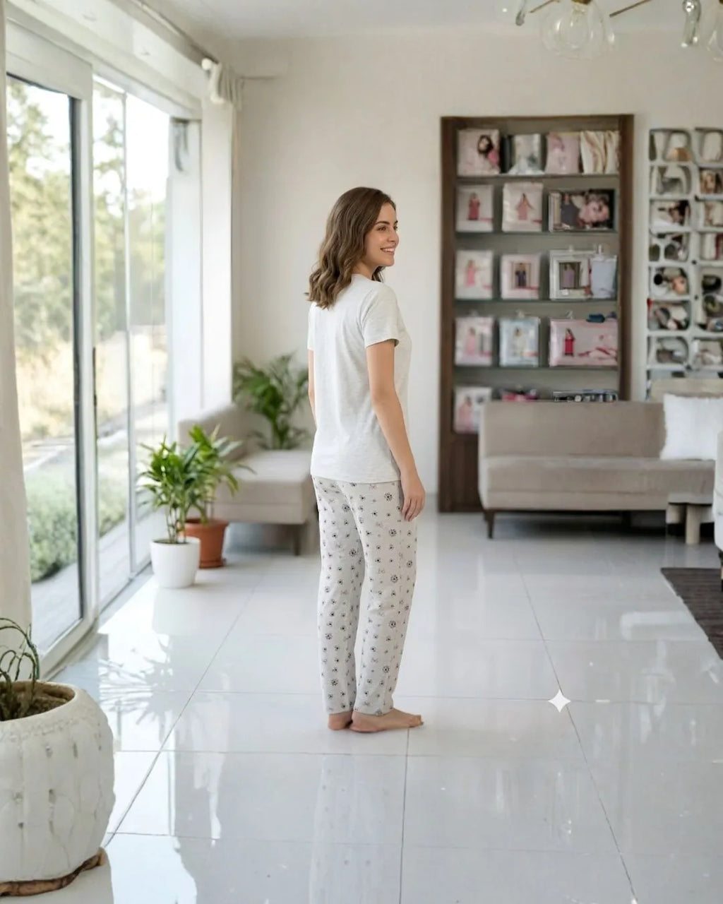 Velure Amazing Floral Print Pajama Set