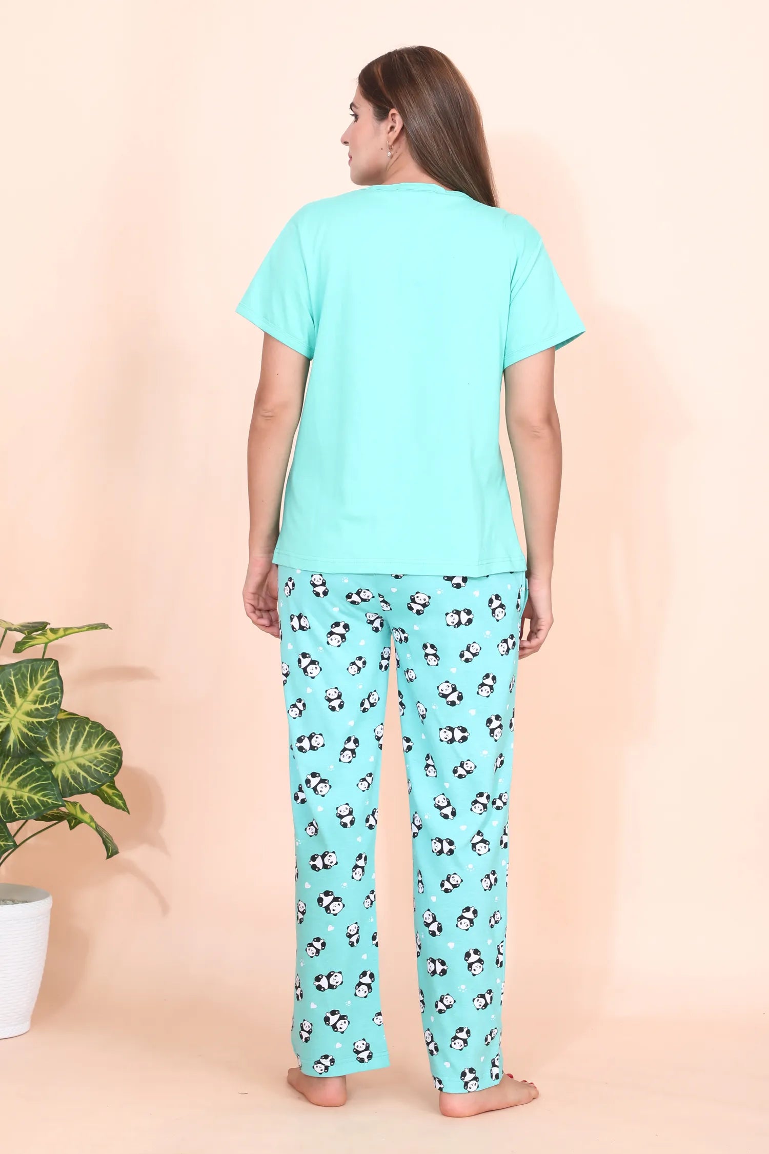 Velure Fashionable Panda Pajama Set