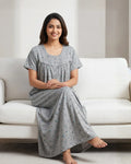 Velure Grey Elegance Hosiery Nighty