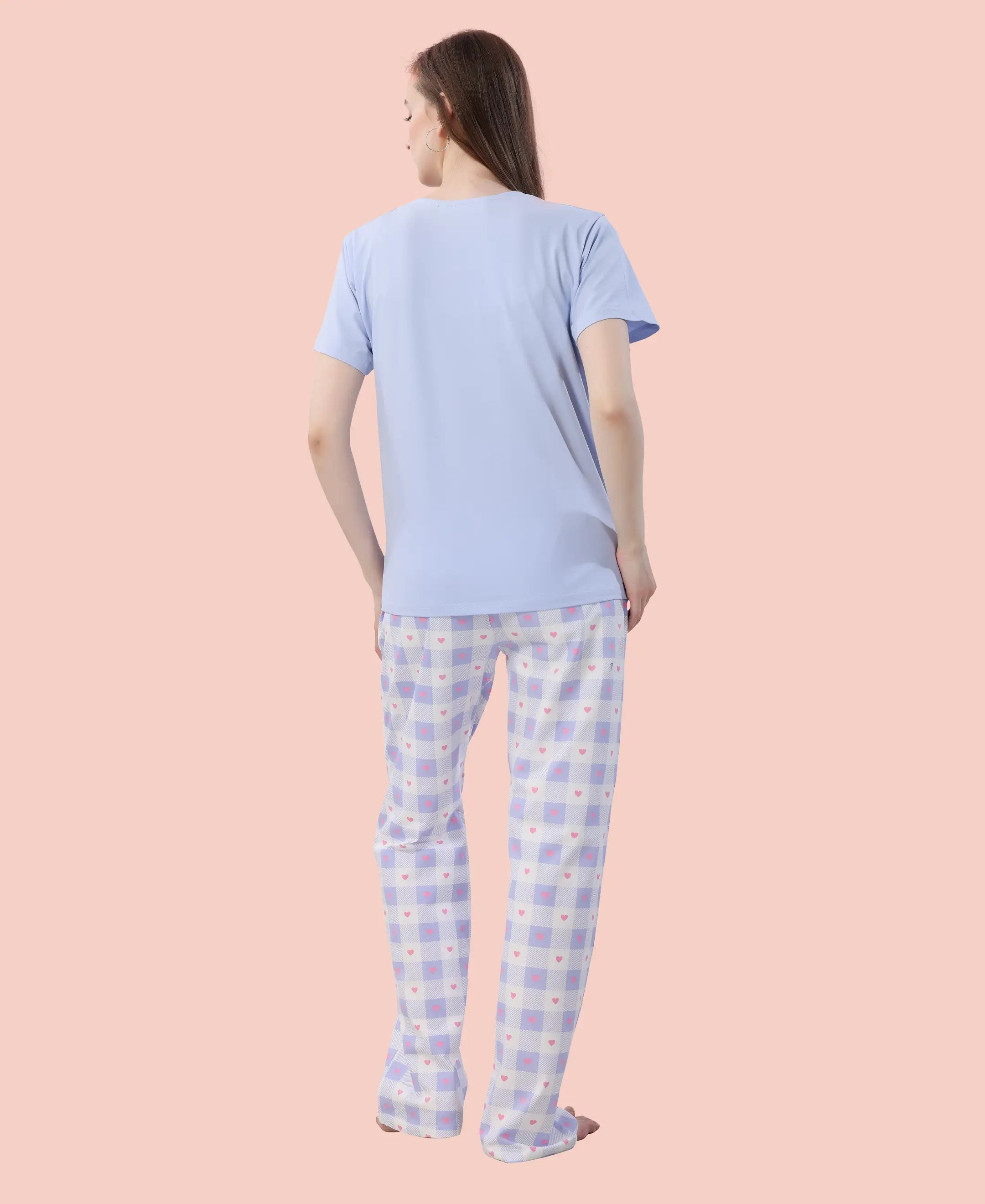 Velure Sleek Printed Pajama Set