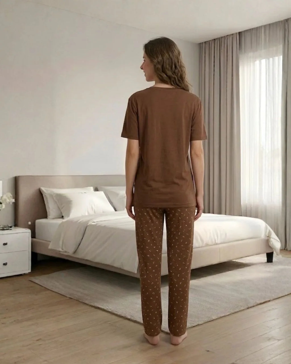 Velure Adorable Graphic Print Pajama Set