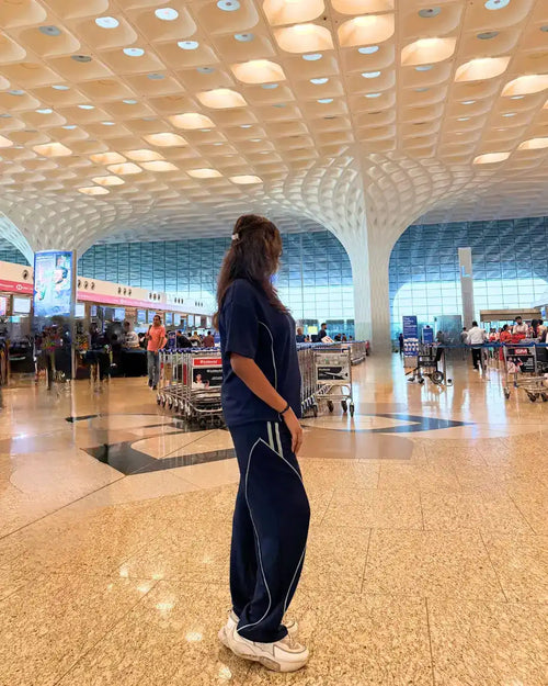 Velure Navy Blue Glide Travel set