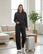 Velure Comfort Black Travel Set