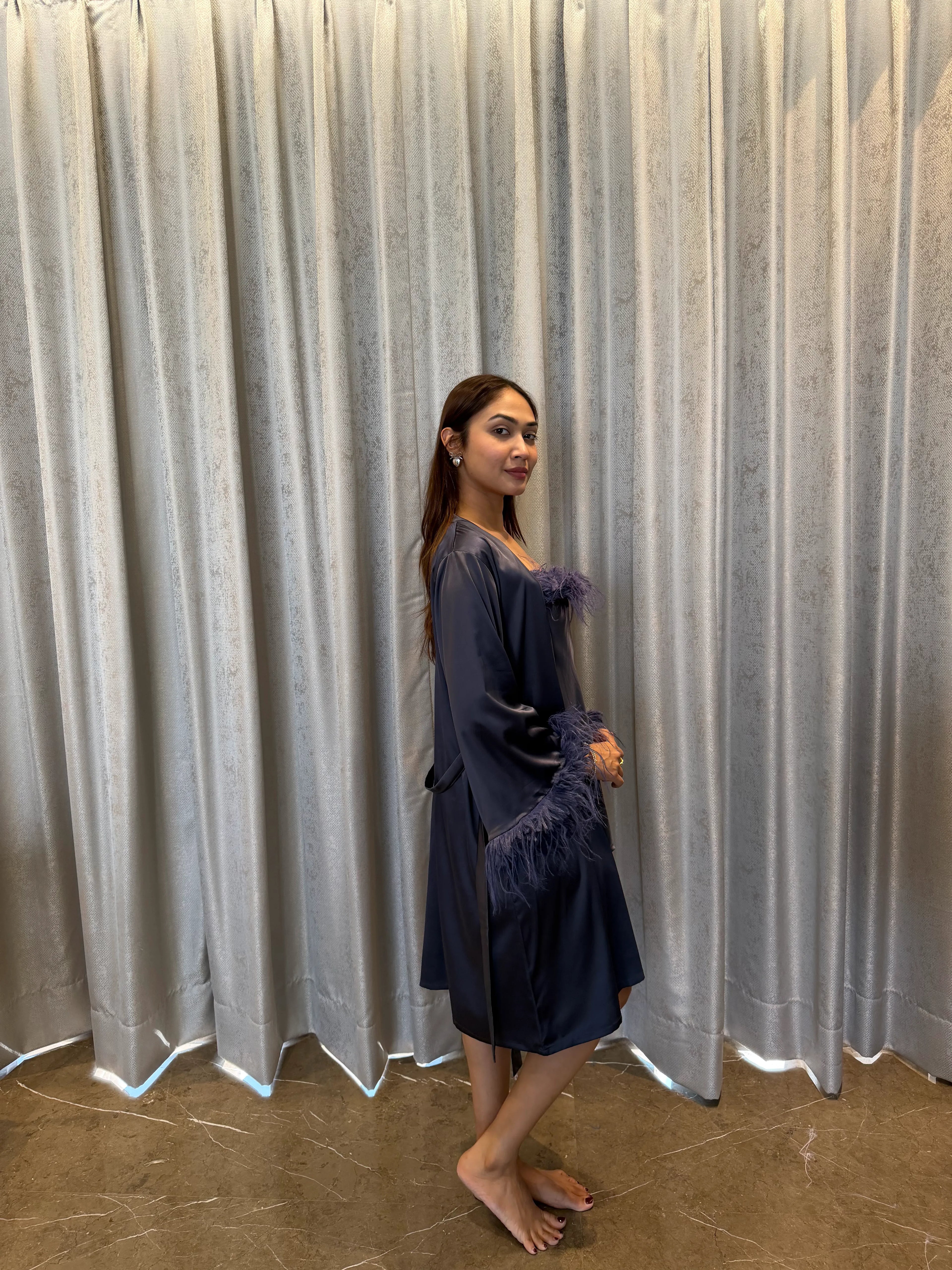 Velure Magnificent Grey Robe