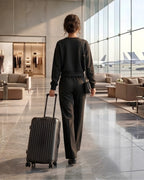 Velure  Black Snooze Wave Travel Set