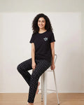 Velure Midnight Petals Pajama Set