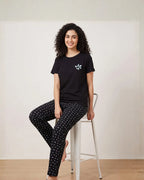 Velure Midnight Petals Pajama Set