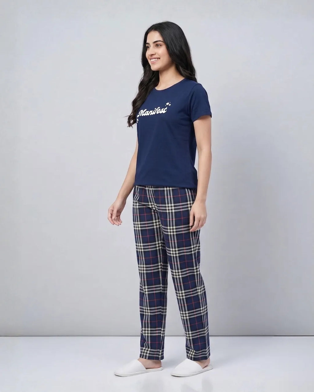 Velure Cozy Checkers Pajama Set