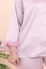 Velure Glossy Fur Night Suit
