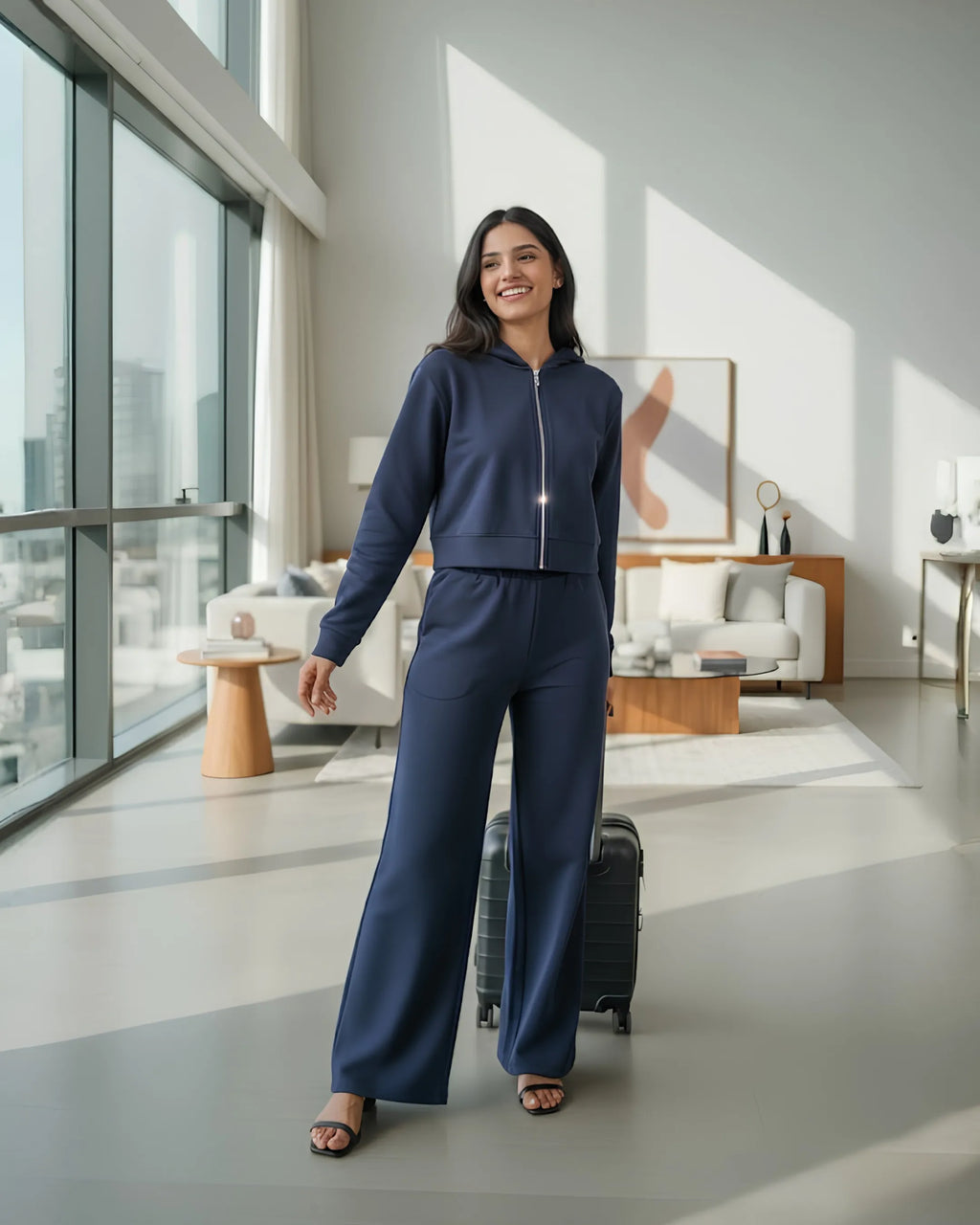 Velure Eclipse Navy Blue Travel Set