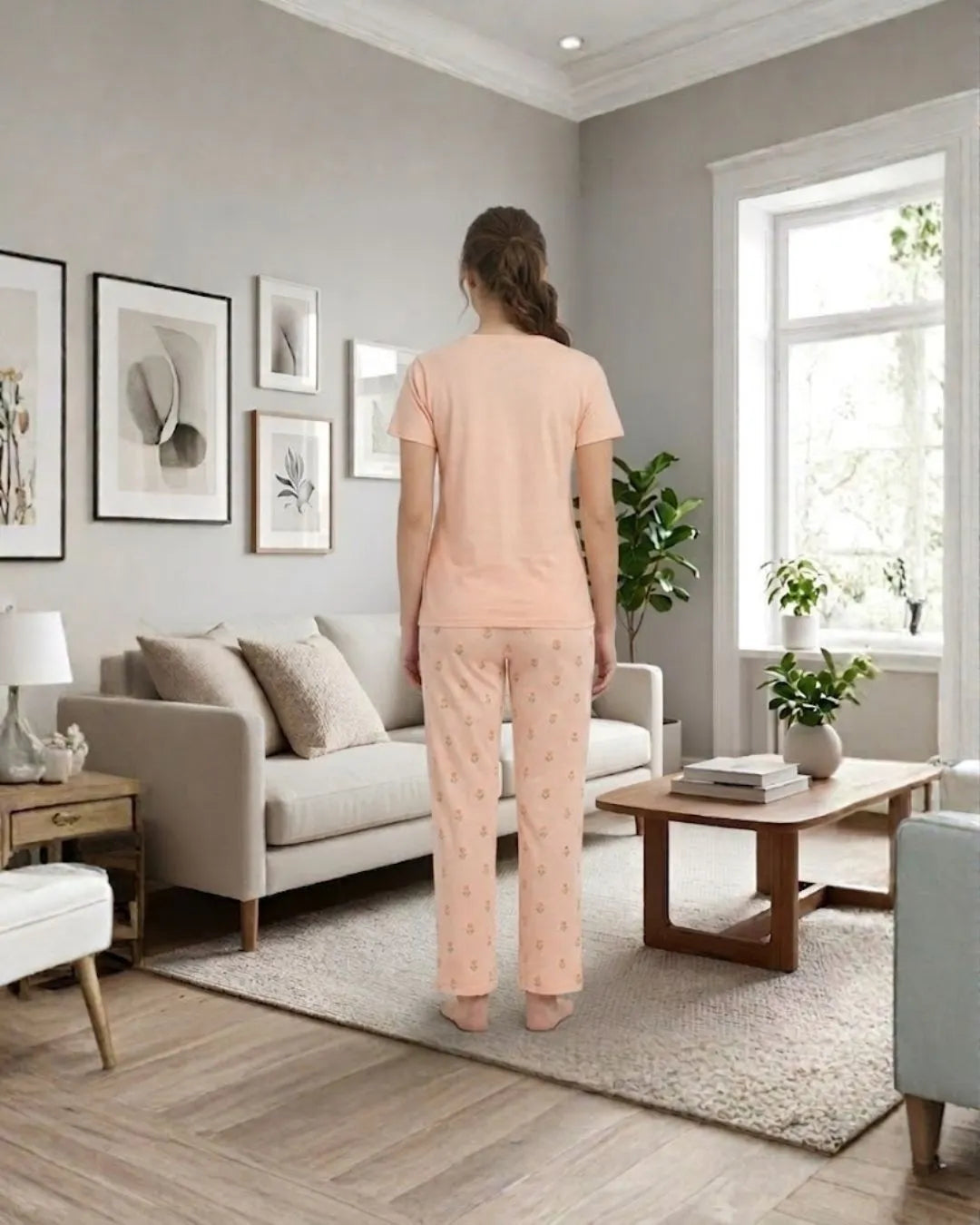 Velure Adorable Floral Pajama Set