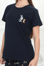 Velure Cute Tom & Jerry Pajama Set