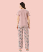 Velure Classic Panda Printed Pajama Set - Velure - - Cotton Lycra Fabric, Full Length Pant, Round neck