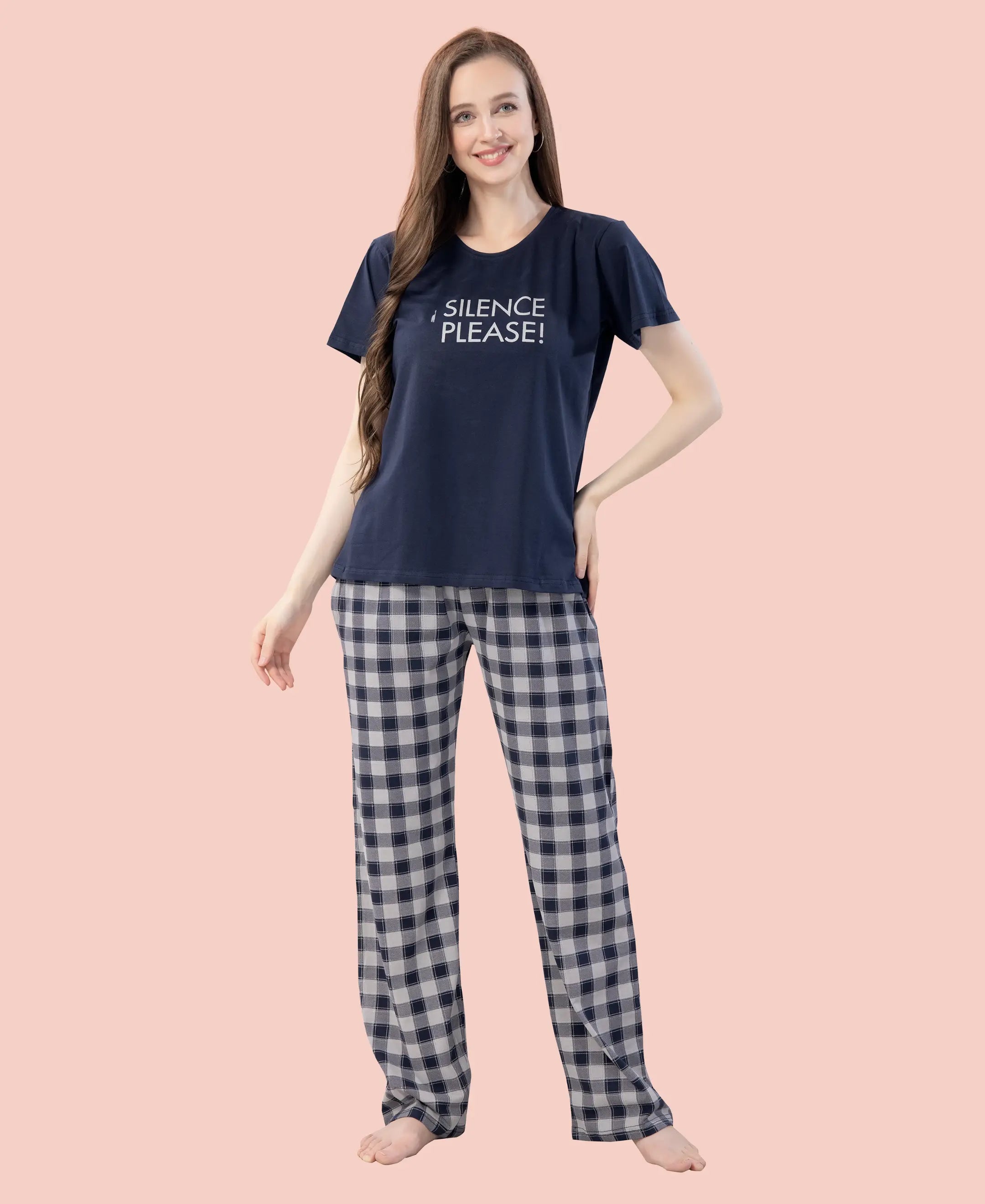 Velure Cozy Printed Pajama Set