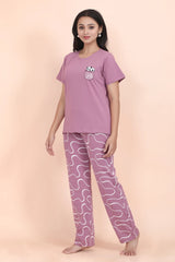 Velure Cozy Panda Print Pajama Set