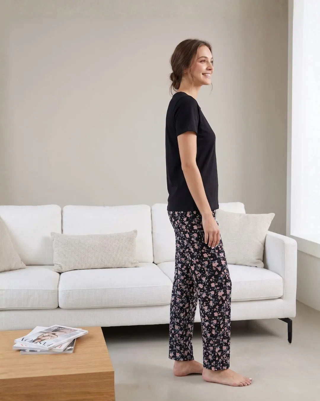 Velure Floral Grace Pajama Set