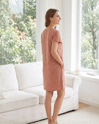 Velure Lazy Cute Puppy Print Short Nighty