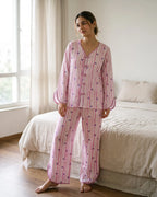 Velure Blush Bloom Night Suit