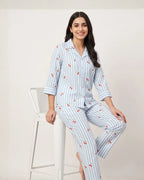 Velure Sweet Cherry Blossom Night Suit