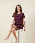 Velure  Chilled Out Print Short Nighty