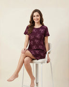 Velure  Chilled Out Print Short Nighty